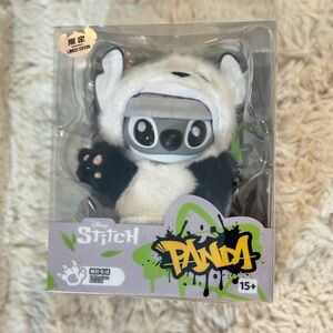 (Sold Out) Limited Edition Asia Exclusive Stitch Panda Plush Keychain (New)